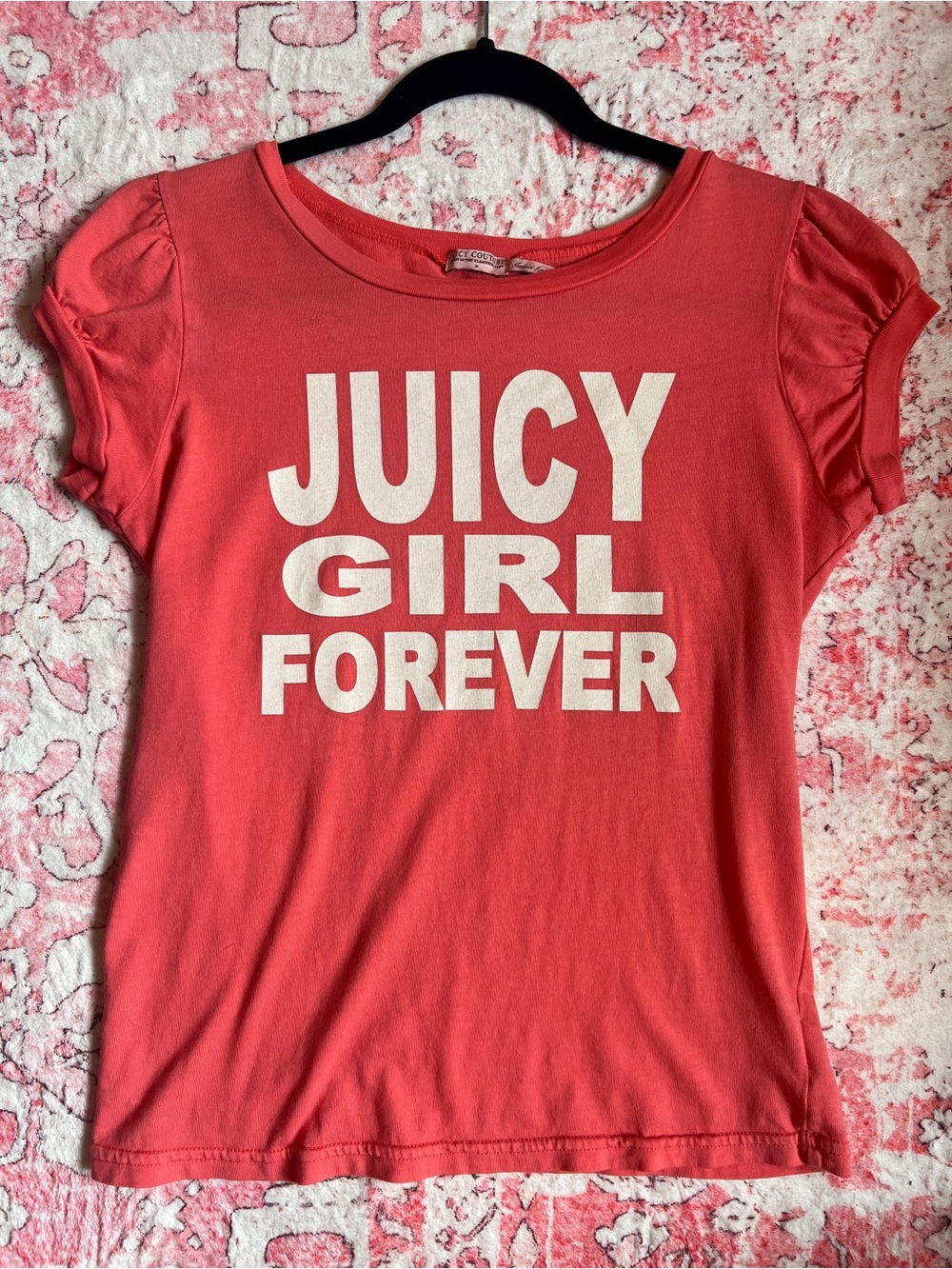 Juicy Couture Vintage Slogan T Shirt